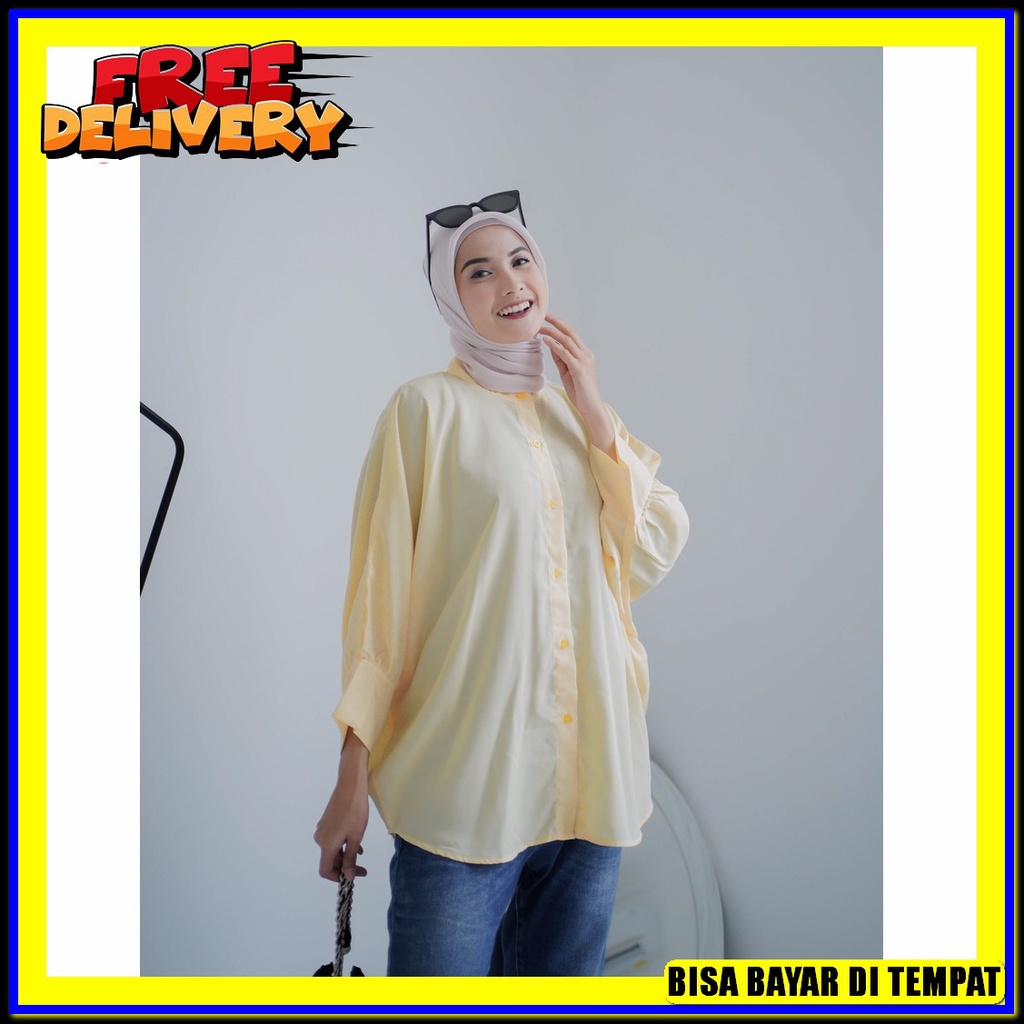 Baju Blouse Fashion Atasan Wanita Cewek Muslim Korean Korea Style Wanita Sequin Shirt