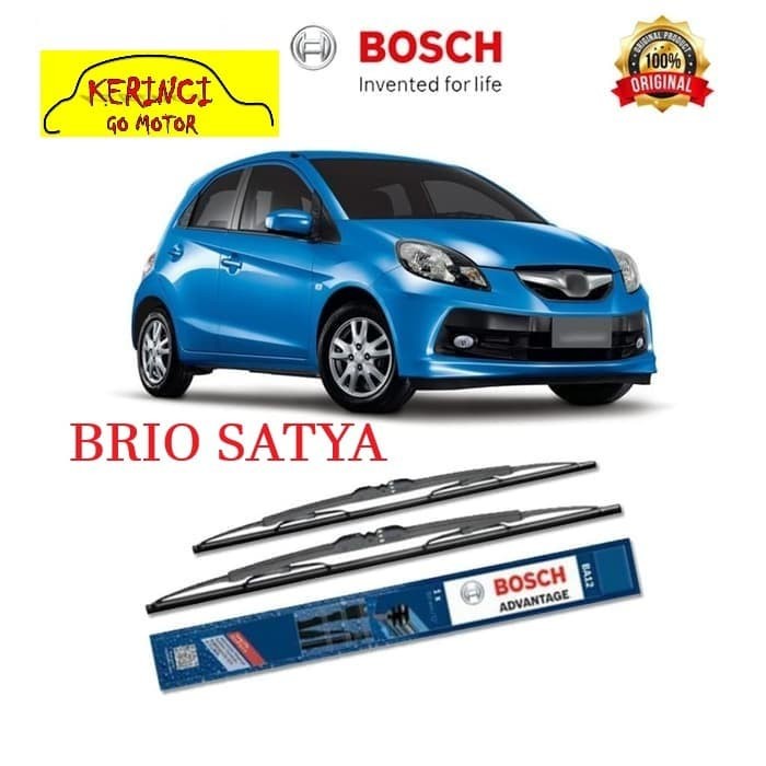 WIPER HONDA BRIO SATYA BOSCH ADVANTAGE 22&quot; &amp; 16&quot; - WIPER BOSH SEPASANG