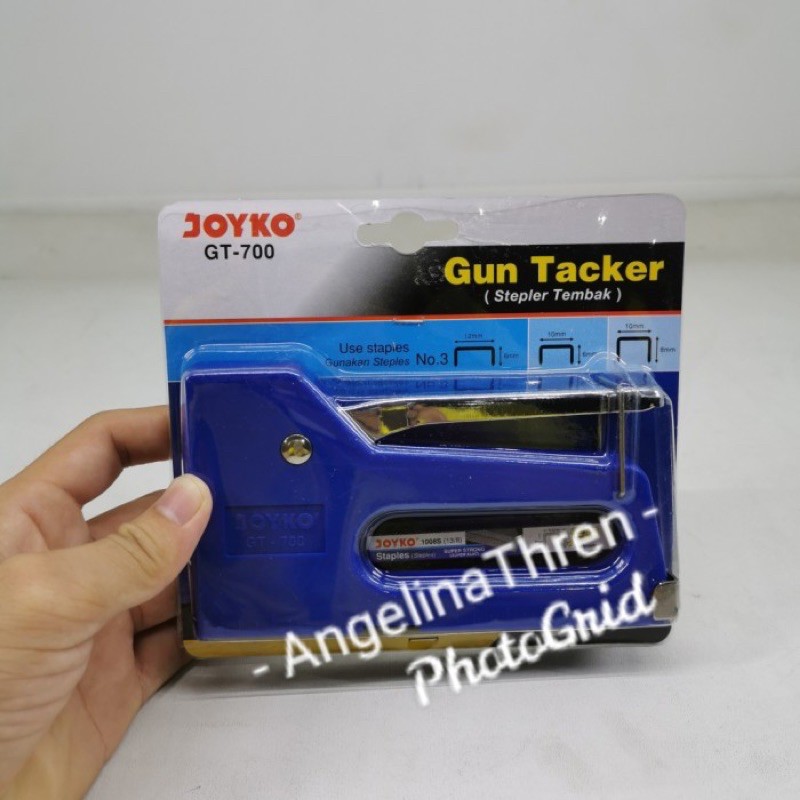 

Strapler Tembak jumbo JOYKO GT-700 FREE REFIL 200pcs | staples joyko tembak