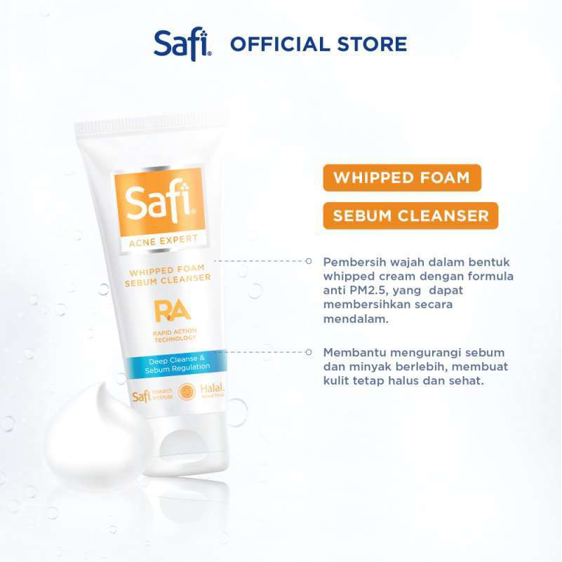 SAFI ACNE EXPERT WHIPPED FOAM SEBUM CLEANSER 100GR