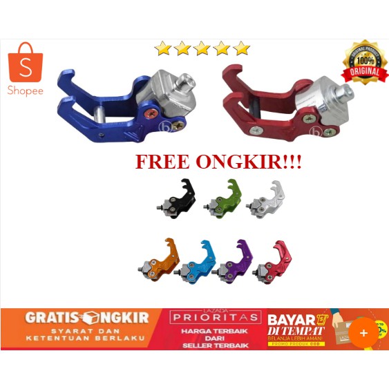 COD!!! Gantungan Barang motor model Cakar cnc Gantungan Barang Motor Twotone Motor Beat Mio Vario