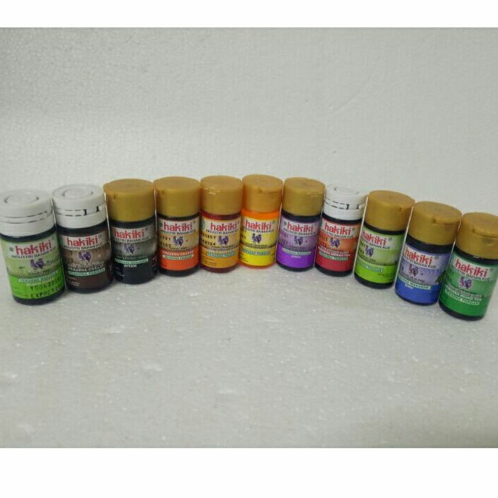 

Hakiki Pewarna Makanan 15 ml Kuning Hitam Hijau Biru Merah Ungu