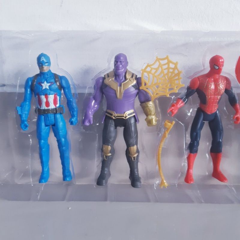 Mainan Figure Avengers Isi 5 Pcs - Figur Avenger Anak Edukatif