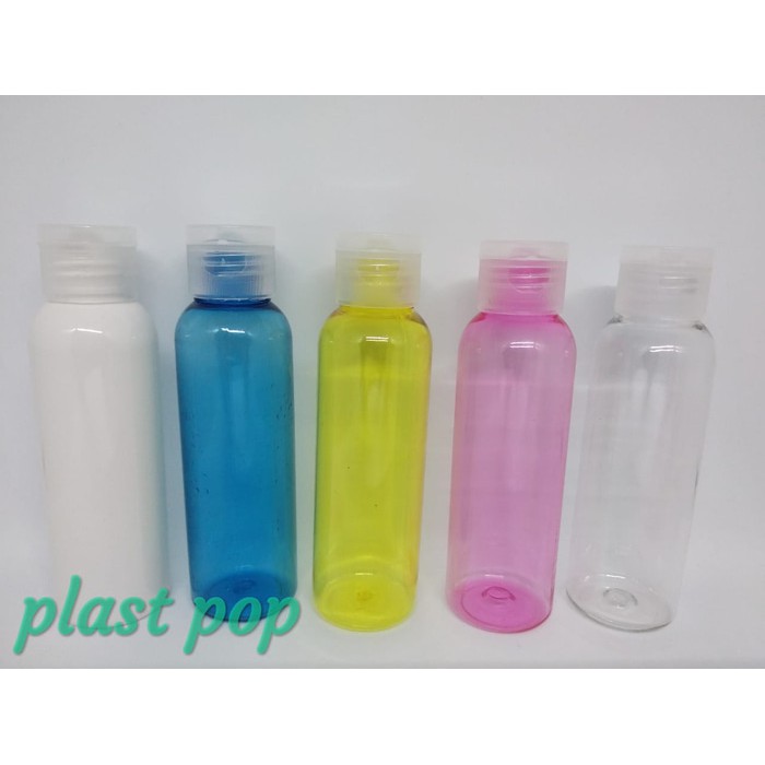 

Langsung Order (GOJEK) botol PET round boston 100 ml fliptop / tutup flip / PET 100ml Berkualitas