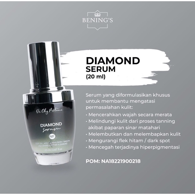 Super Whitening Diamond Serum dr. Oky Pratama Benings Clinic