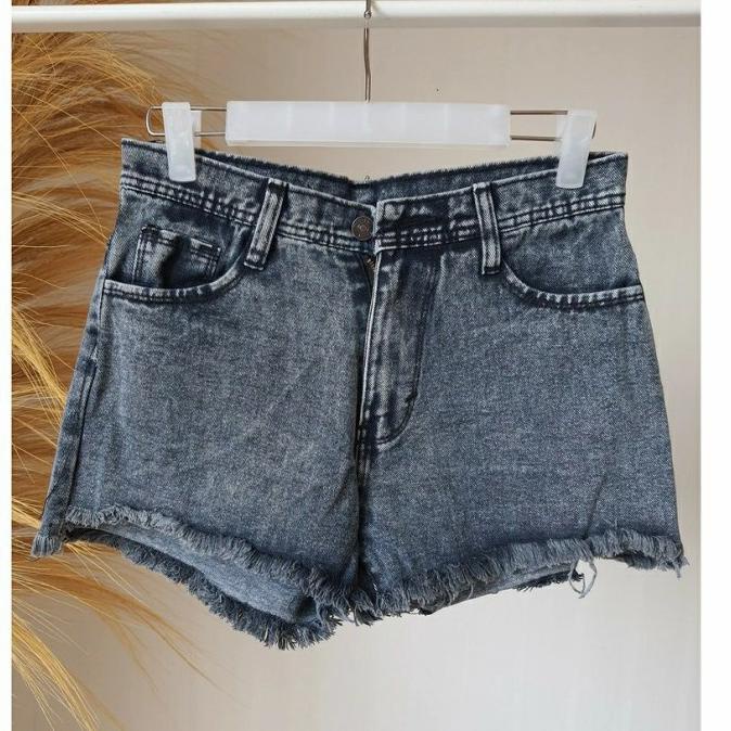 HOTPANT FRINGE CELANA JEANS PENDEK SEXY RAWIS SNOW DARK HOT PANTS LOVY CEWEK GEMES HIGHWAIST KOREAN STYLE KEKINIAN TERBARU WANITA