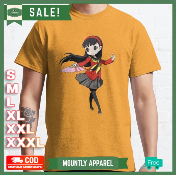Kaos Baju Persona Yukiko Waifu Premium T-Shirt