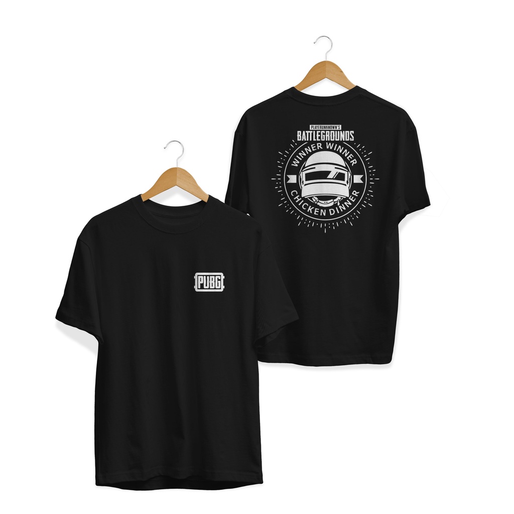 KAOS BAJU PUBGM SABLON DEPAN BELAKANG