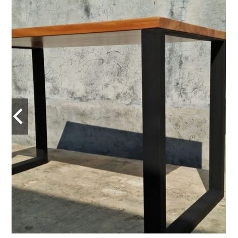 kaki meja besi hollow minimalis/kaki meja tamu/kaki meja caffe/meja belajar
