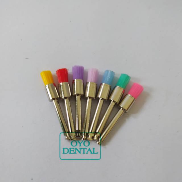 Dental Nylon Polishing Brush Gigi Oral Polish Nilon Shopee Indonesia