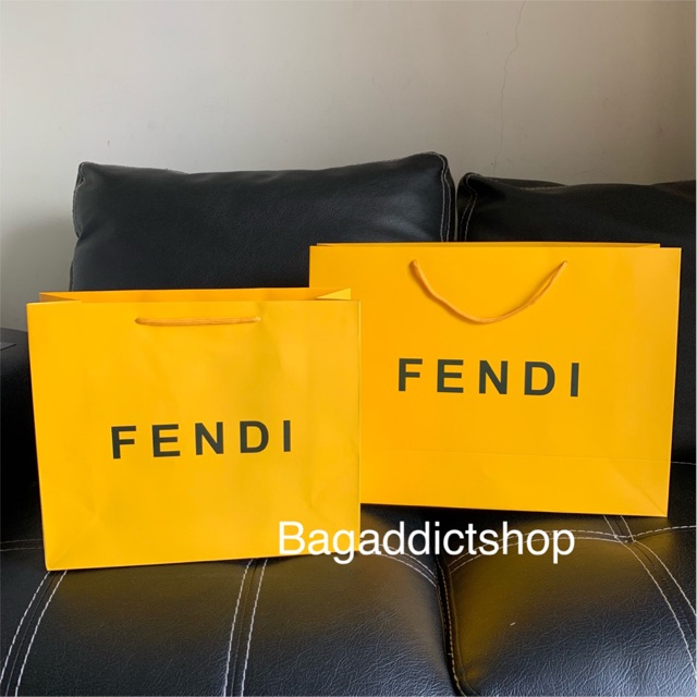 

BagAddict Paperbag SET Fendi Large (Paperbag +Bill)