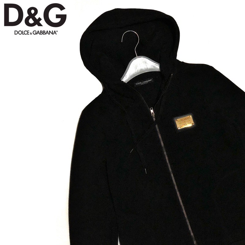 zip hoodie dolce & gabbana second branded preloved