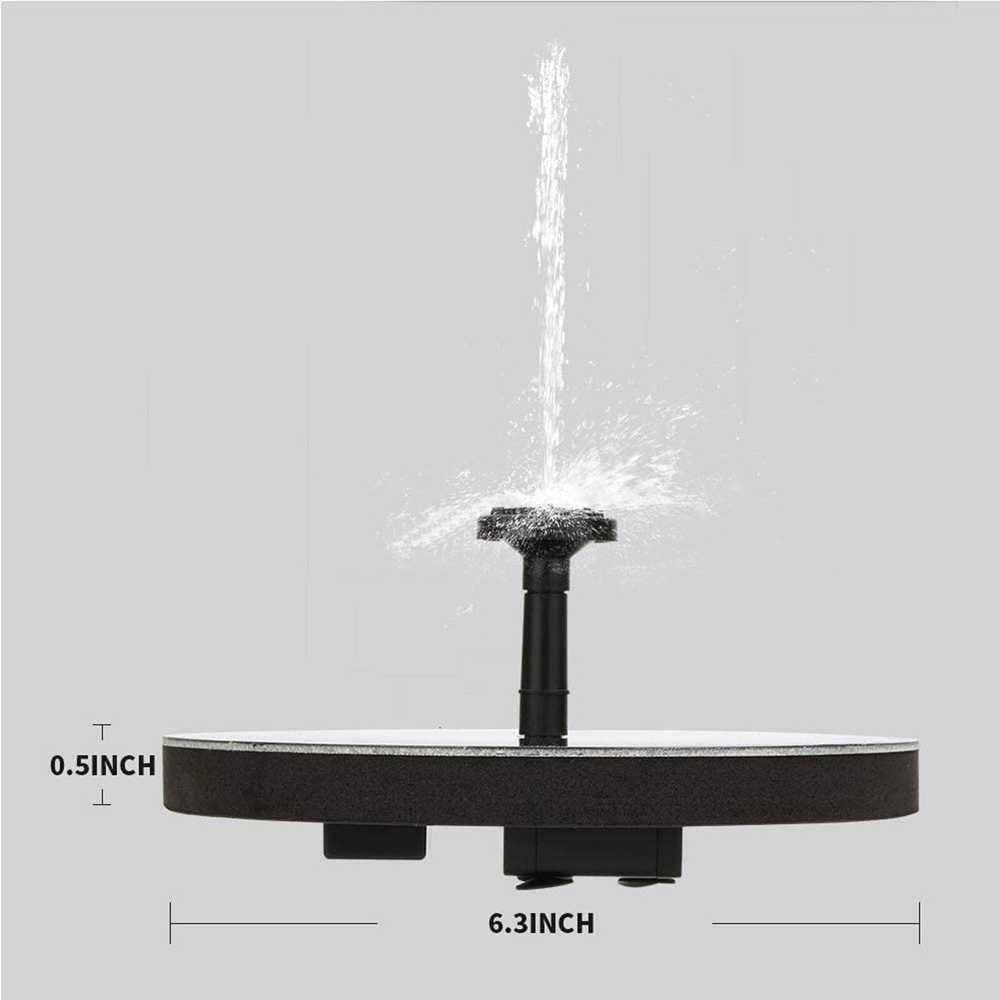 Air Mancur Kolam Tenaga Surya Solar Water Fountain 1.5W