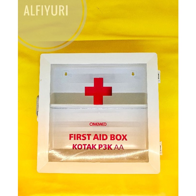 Kotak p3k dinding onemed / p3k aa
