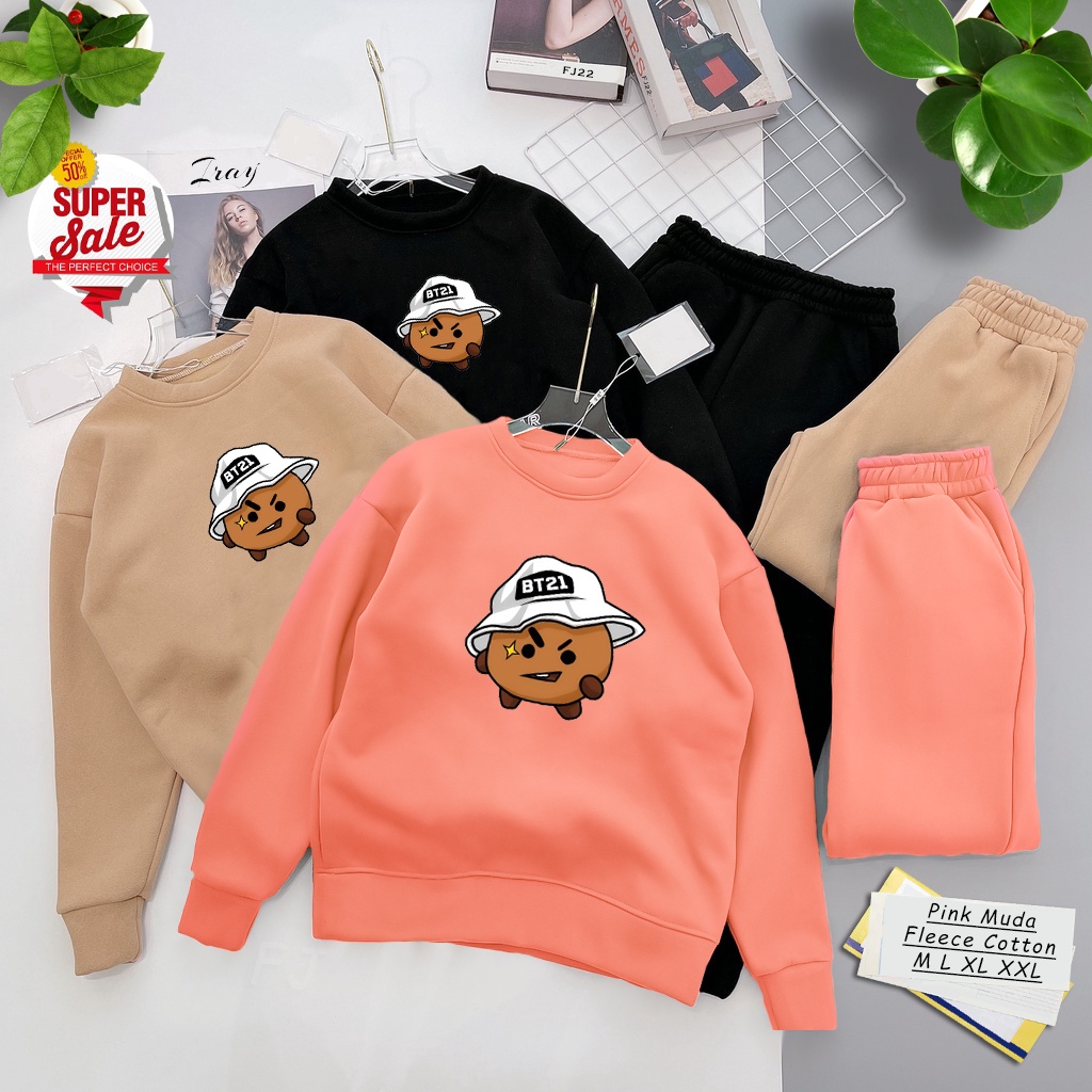 Sweater Shooky BT5 BT21 Terbaru 2022 | Dhea Fashion