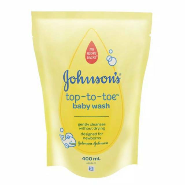 Johnson Top to Toe Baby Wash Refill 400ml