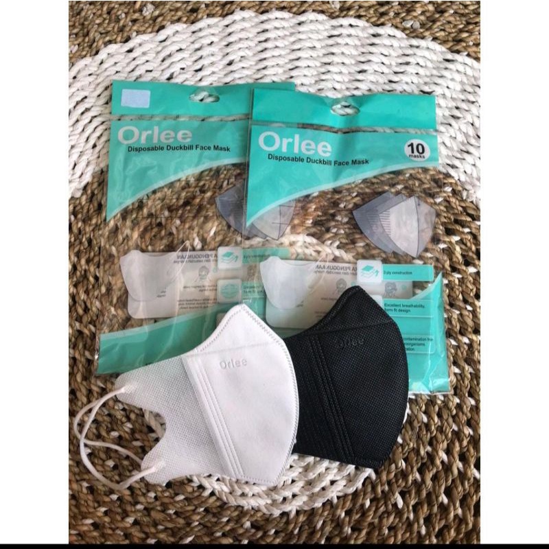 Masker Orlee Earloop Duckbill isi 10 embos