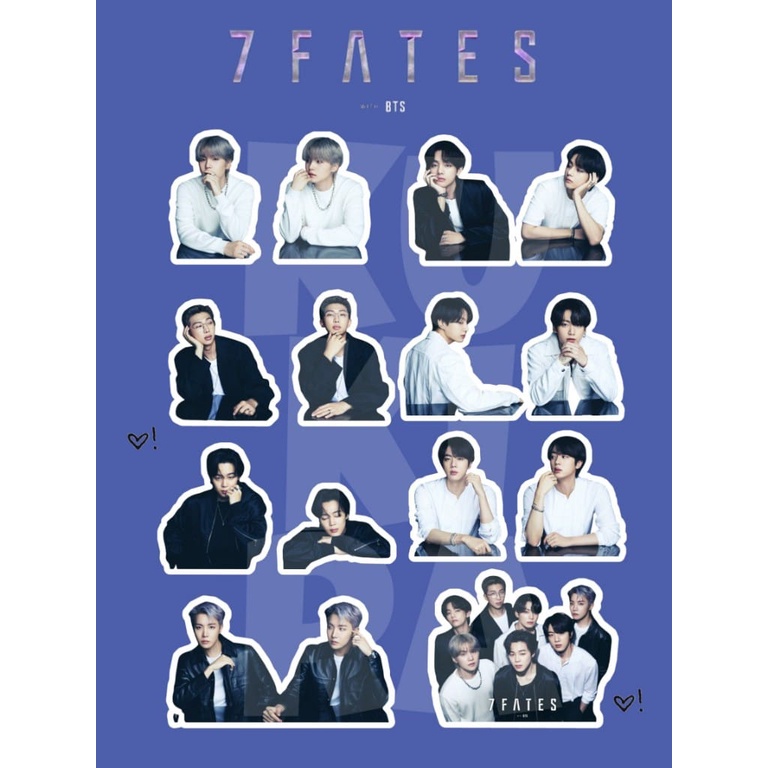 STICKER BANGTAN 7FATES: CHAKHO