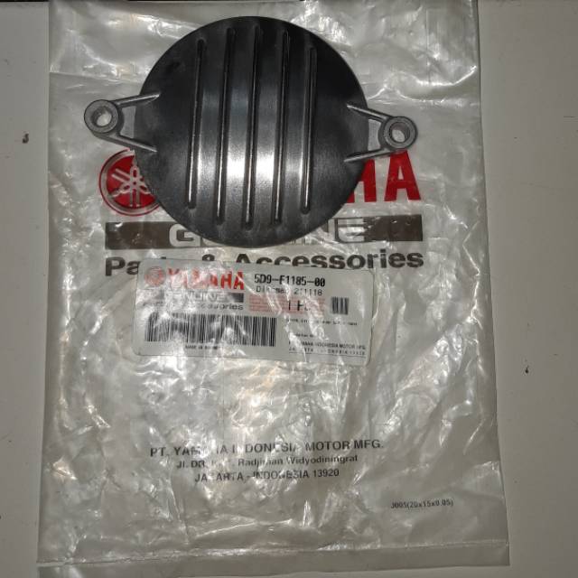 Cover Cylinder Head Side 1-Tutup Rantai Keteng-Yamaha Vega RR-Vega ZR-Jupiter Z Robot Asli 5D9-E1185