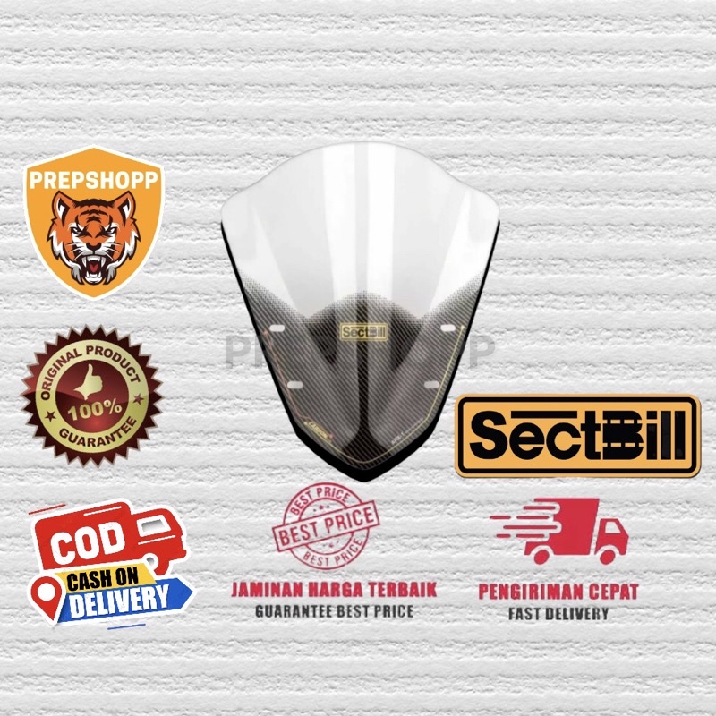 Visor Yamaha Aerox 155 Sectbill Original/ Visor Aerox Connected 2021