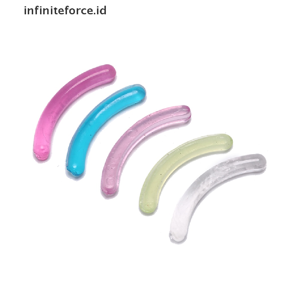 (Infiniteforce.Id) 10pcs / Set Pad Penjepit Bulu Mata Extension Bahan Karet