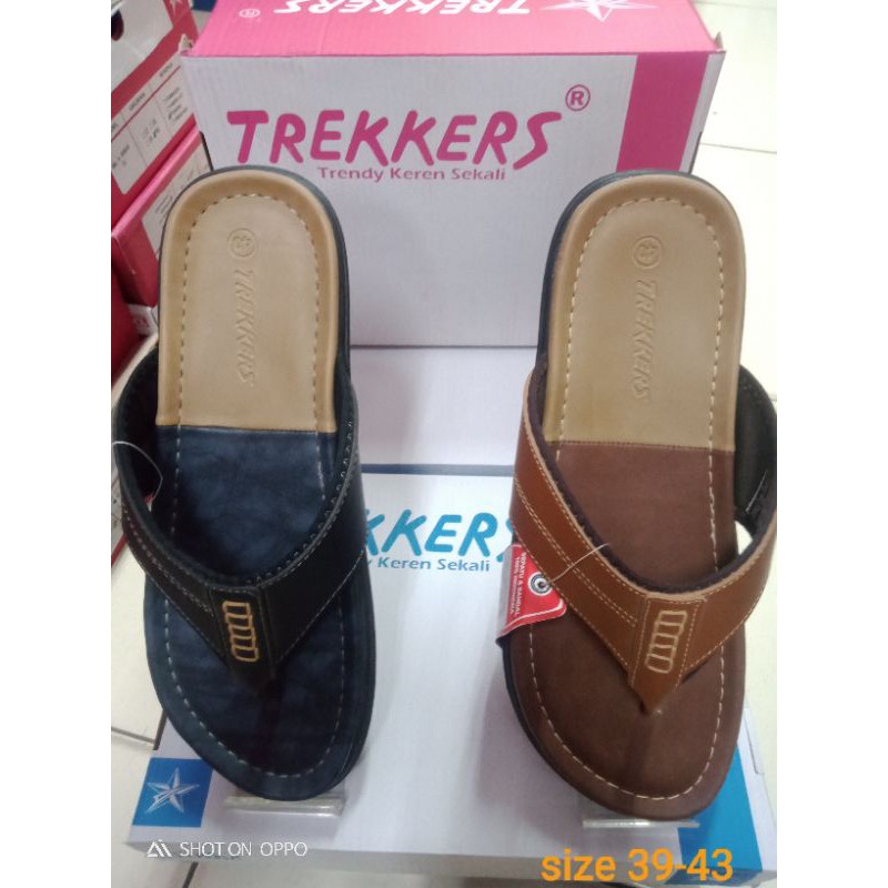 sendal pria trekkers art versace