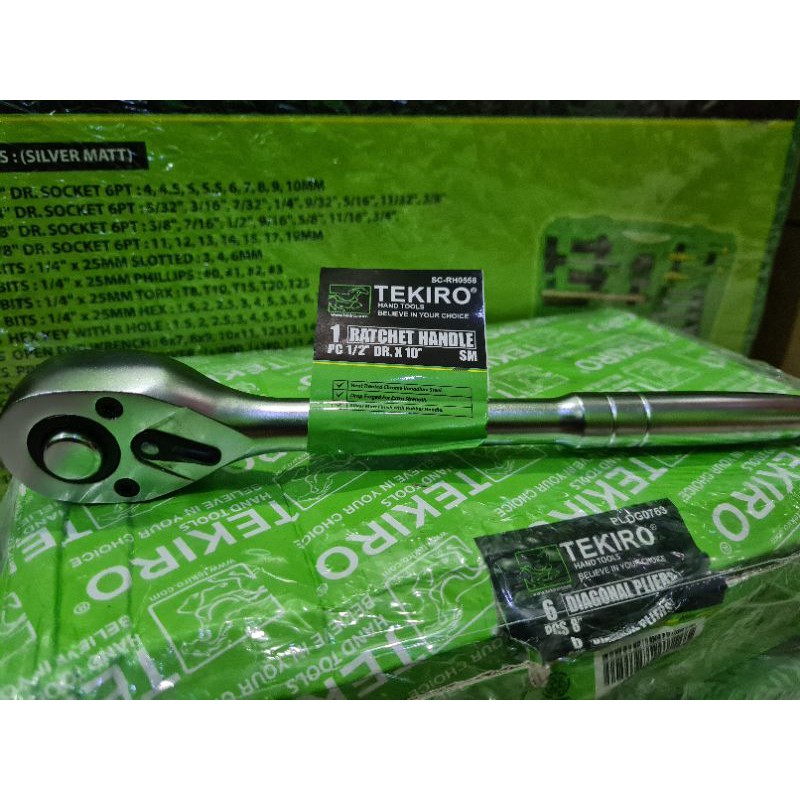 TEKIRO RACHET HANDLE FULL BESI 1/2 inch