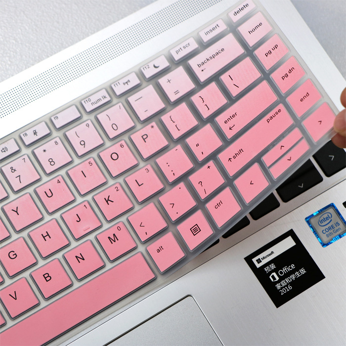 Skin Silikon Cover Pelindung Keyboard Laptop Ukuran 14 &quot;Untuk Hp 240 G4 G5 G6 240 G7 G8