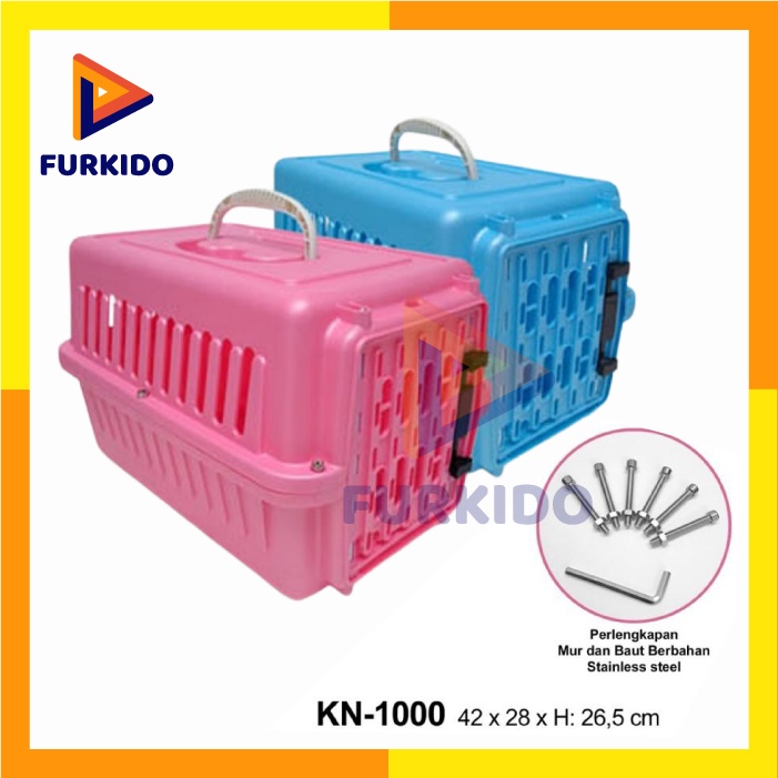 Pet Cargo Kennel Box Pet Carrier KN-1000