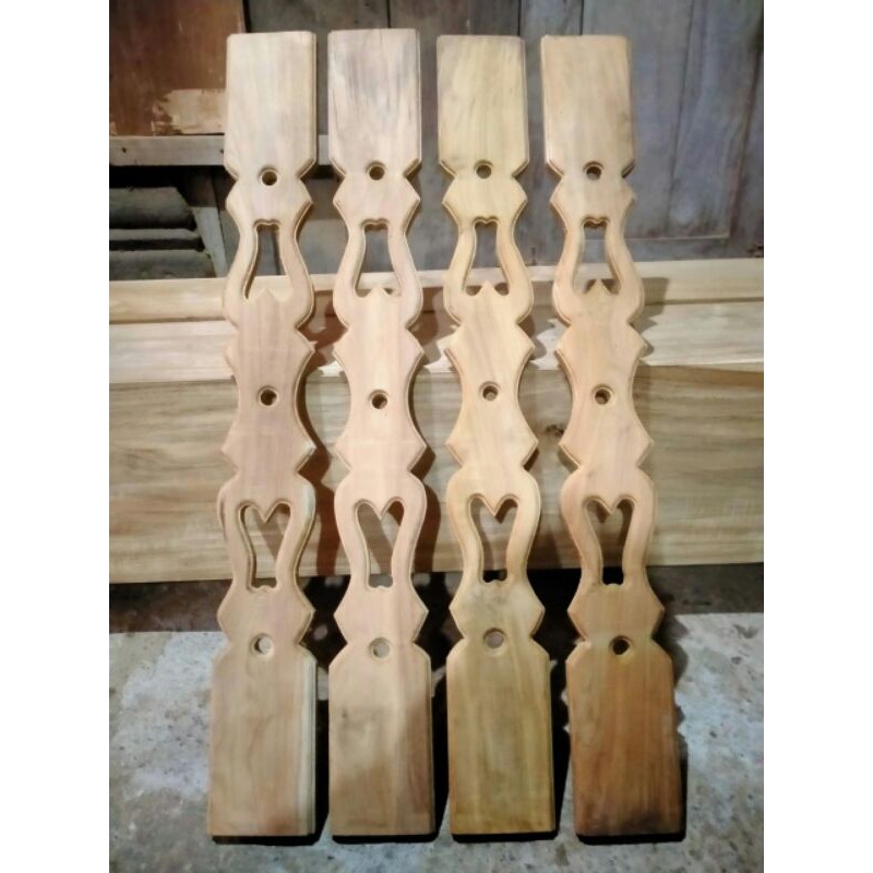Jual pagar kayu jati TPK ukir / Pagar Kayu / Pagar Joglo Indonesia