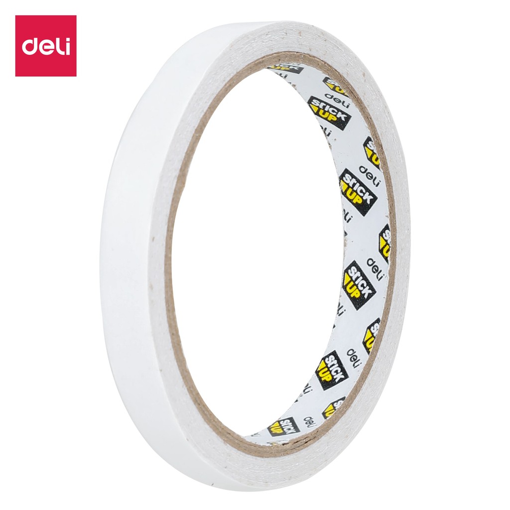 

Deli Double-Sided Tape 12.24mm×10Y×80um 18 Months Shelf life E3040X