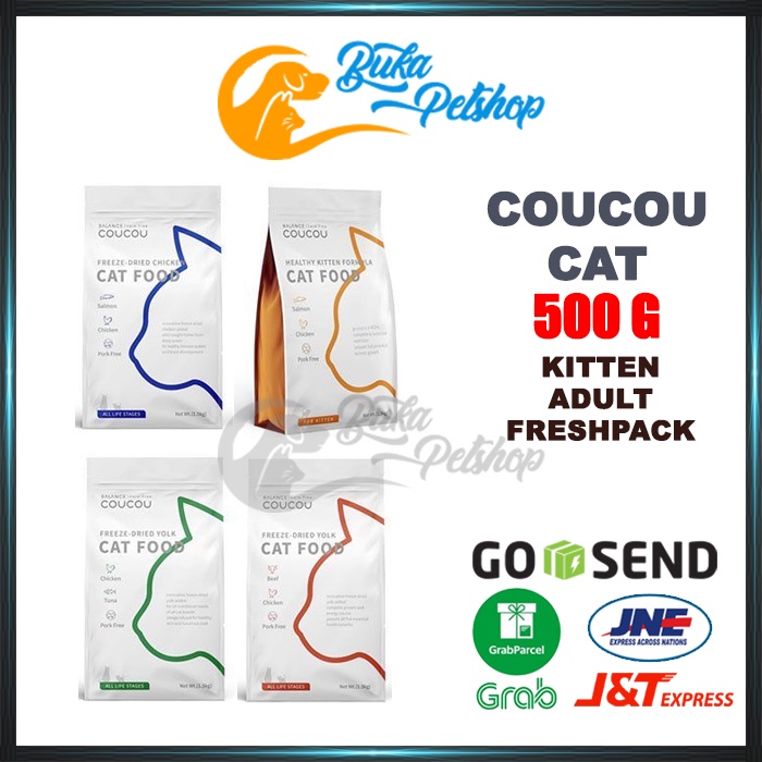 COUCOU CAT FOOD Makanan Kucing COUCOU 500G SUPER PREMIUM FRESHPACK