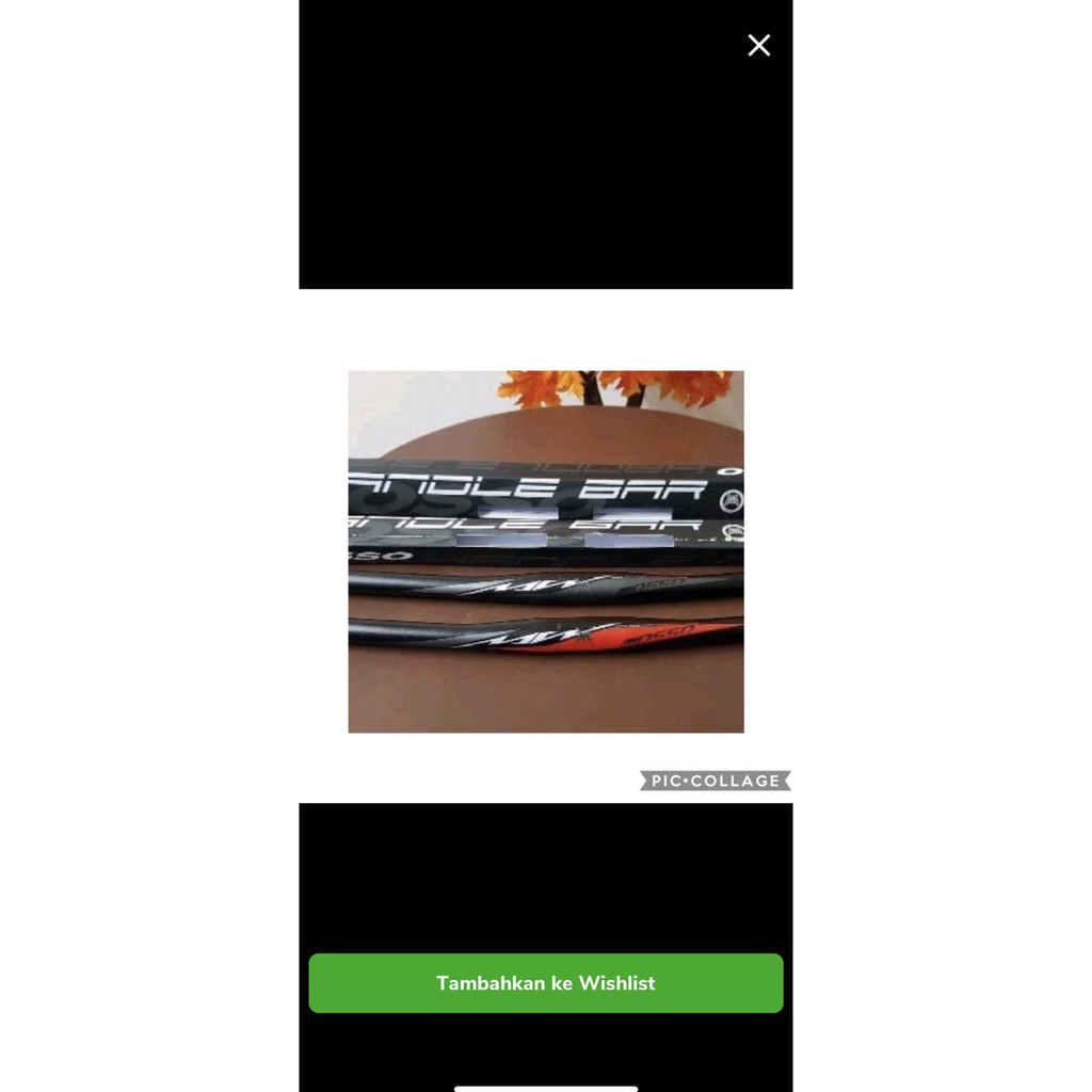 Handle Bar MOSSO Flat 318 x 720