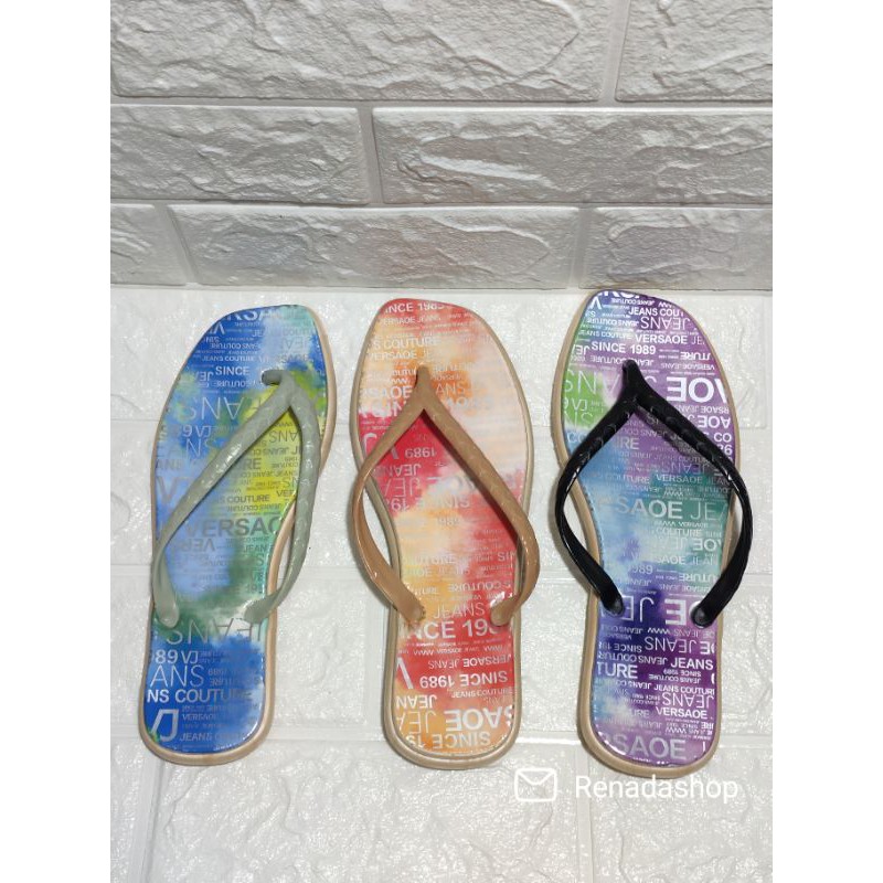 Sandal Jepit Wanita Balance Murah Kekinian Karet