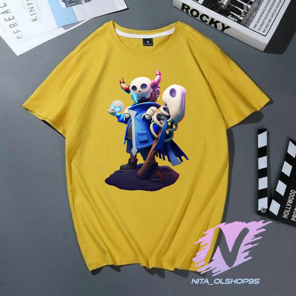 kaos super sus among us baju kaos anak imfostor among 3D