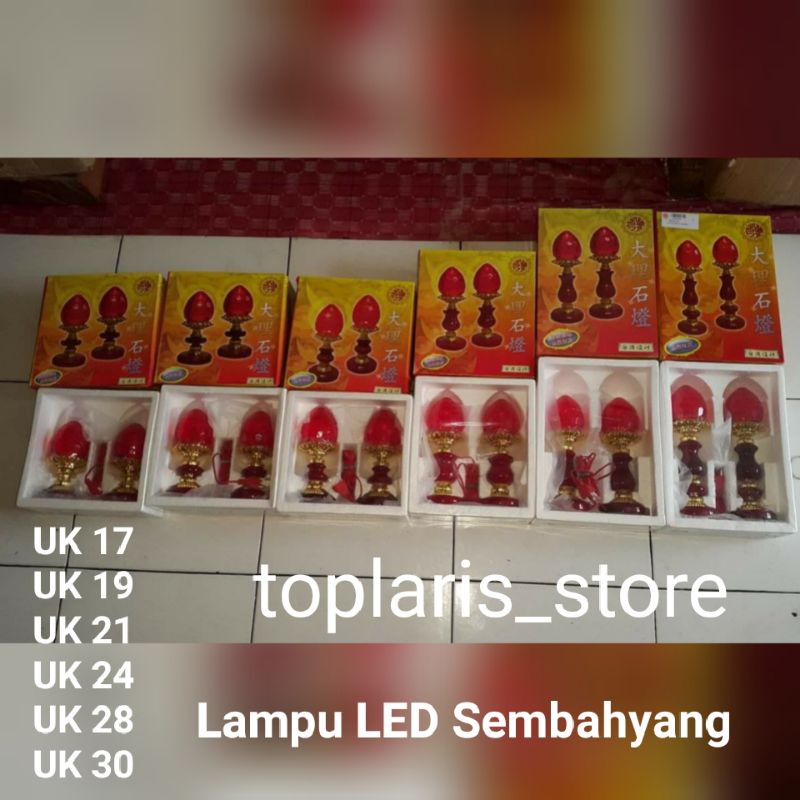 Lampu Sembahyang Uk 17 uk 19 uk 21