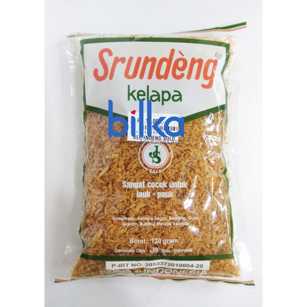 

SRUNDENG KELAPA SOLO 120g