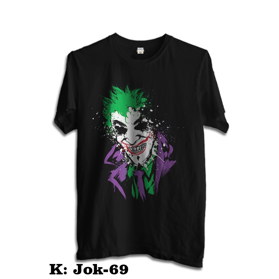 KAOS BAJU DITSRO JOKER TSHIRT FILM JOKER 69