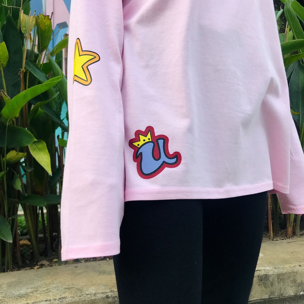 Longsleeve Uta Eyes Pink Diva Anime Manga One Piece Premium Unisex