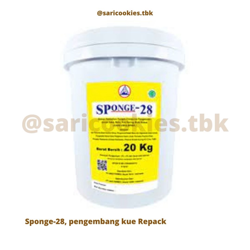 

Sponge-28 PENGEMBANG KUE kemasan repack (250gr & 500gr)