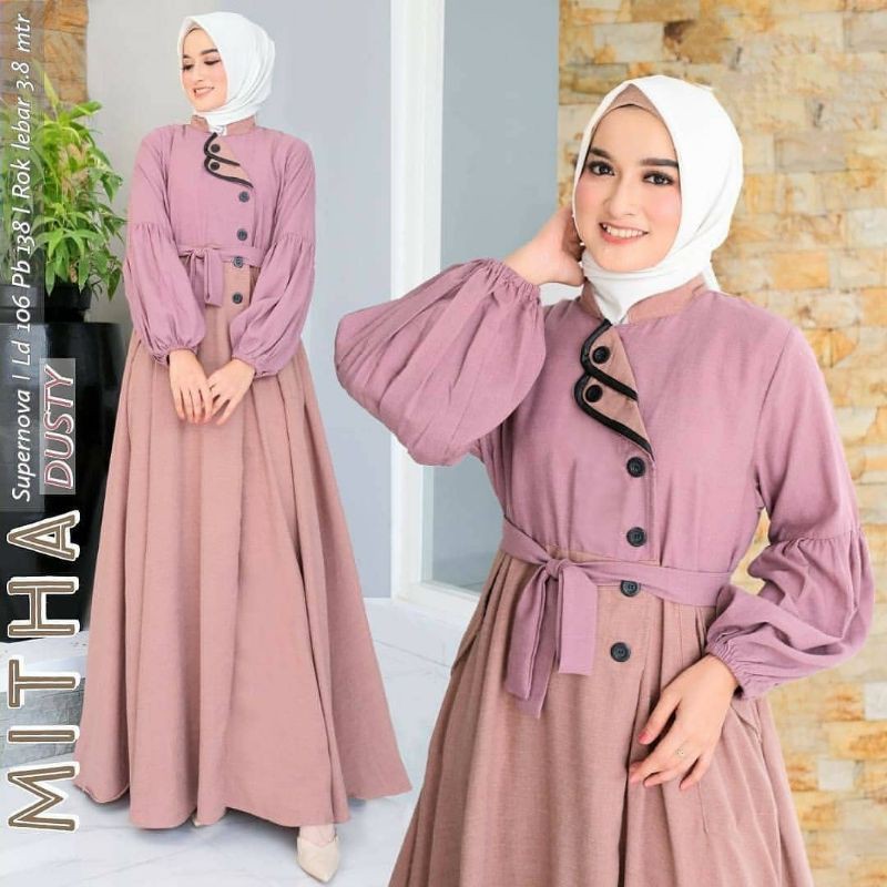 MITHA DRESS (BD) fashion muslim fashion wanita