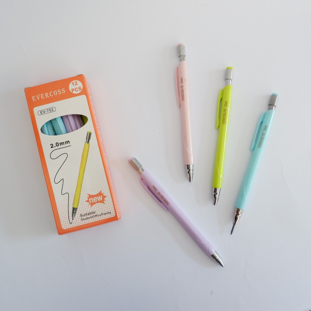 

PENSIL MEKANIK EVERCOSS / CETEKAN EV-753 2.0 | ALHAZEN_BS