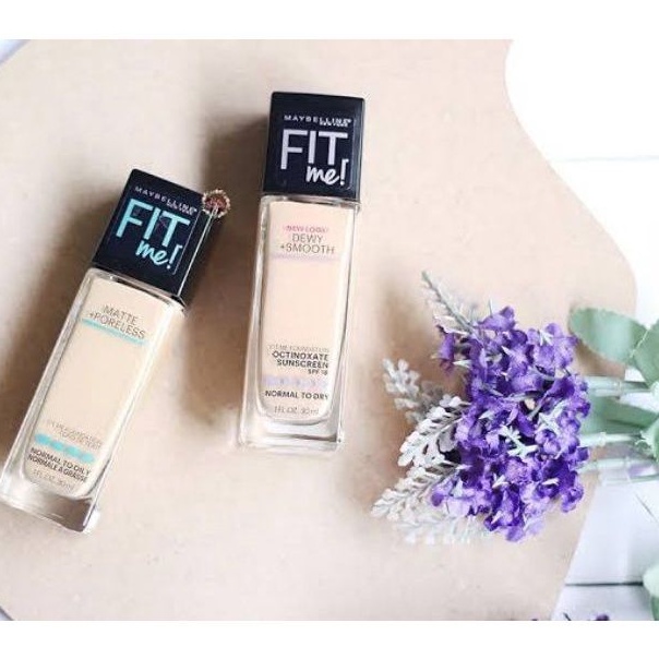 Promoo!!! maybelline fit me matte poreles foundation 30 ml