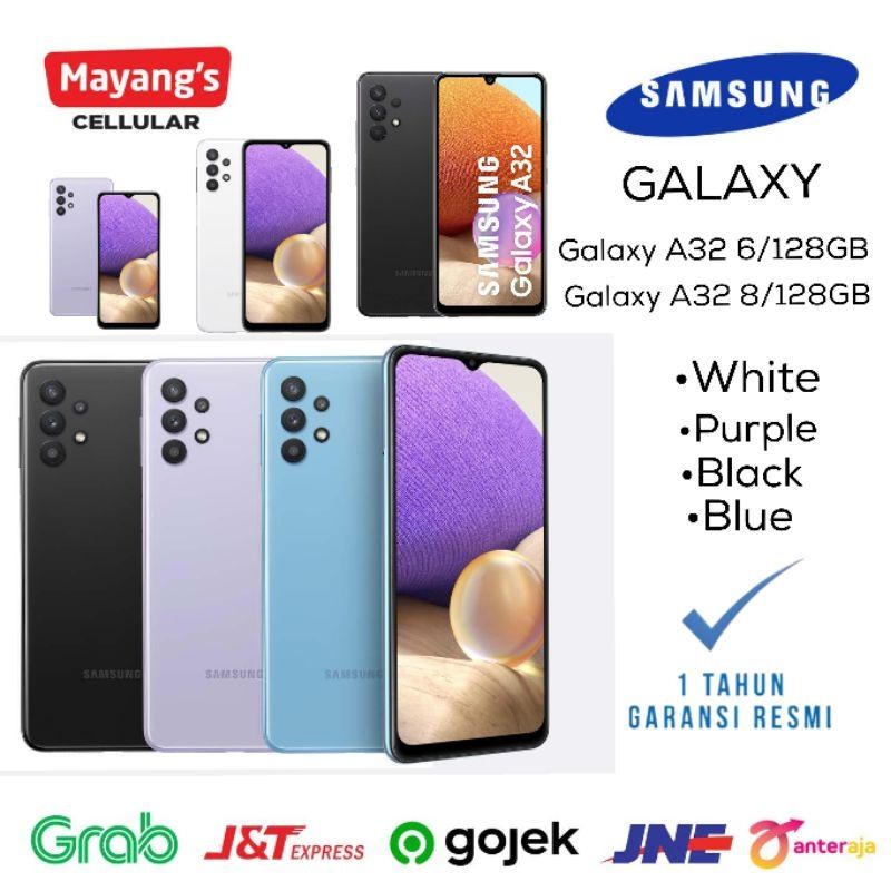 Samsung galaxy A32 8/128gb garansi resmi | samsung A32 ram 8/128gb garansi resmi sein indonesia-5
