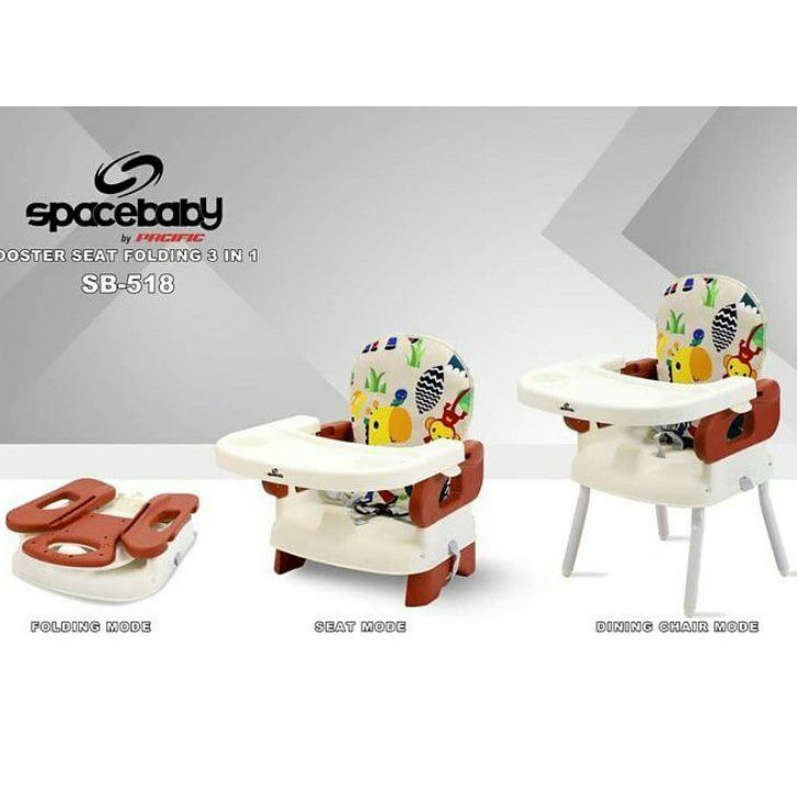 SpaceBaby Space Baby Boster Seat Tempat Duduk Makan Bayi SB 518 High Chair SB 918