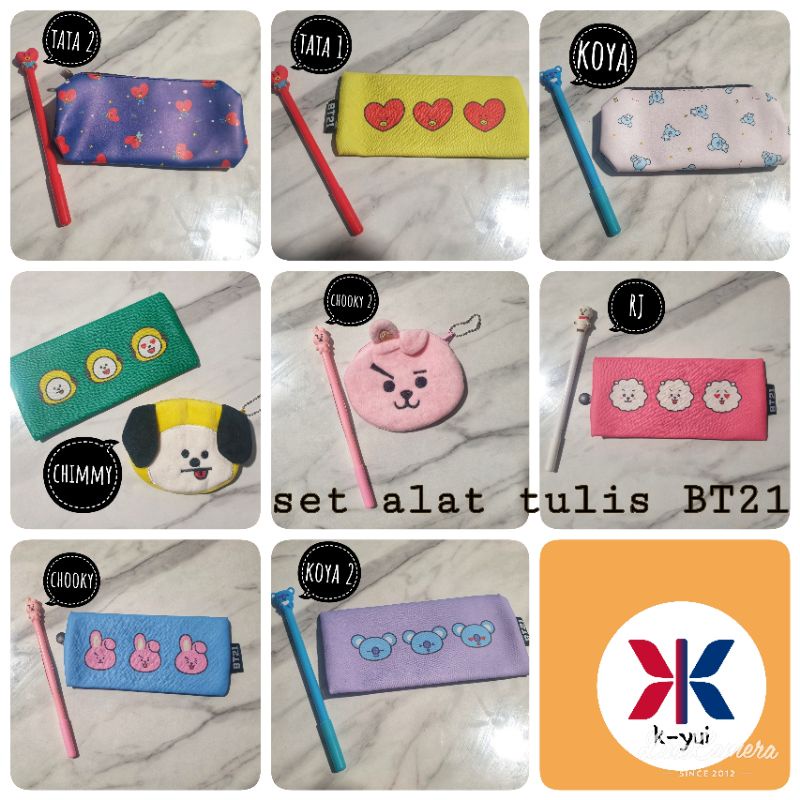 

SET ALAT TULIS BT21