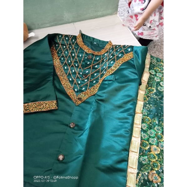 Jas tutup payet Pengantin ready