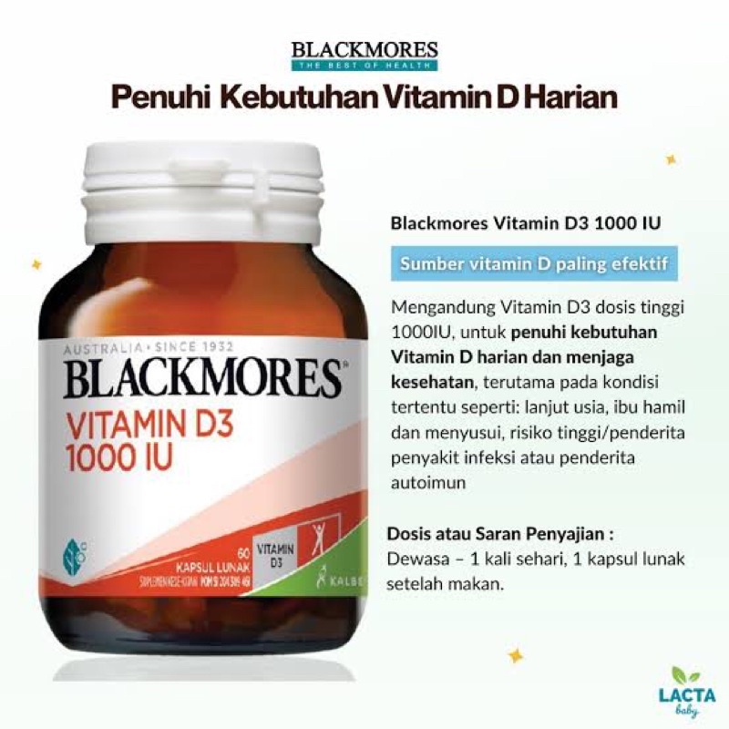 Blackmores Vitamin C 500mg Bio C 1000mg Vitamins D3 Iu Multivitamins Kids Body Shield Imun Shopee Indonesia