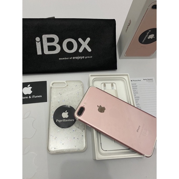 KREDIT HP CICILAN MURAH IPHONE 7 PLUS 256GB 128GB 64GB ORIGINAL - GARANSI RESMI IBOX - LIKE NEW FULLSET-7