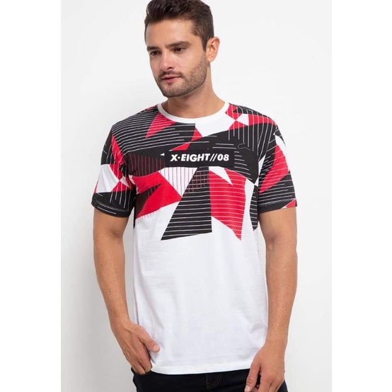 kaos pria X Eight original X8